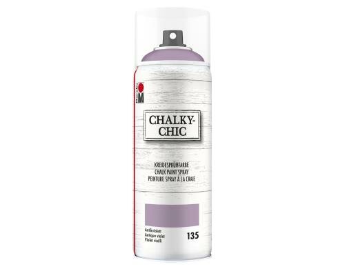 Marabu Kreidesprühfarbe Chalky-Chic 400ml, antikviolett