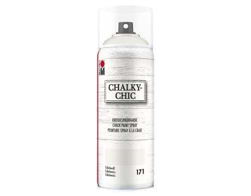 Marabu Kreidesprühfarbe Chalky-Chic 400ml, edelweiss