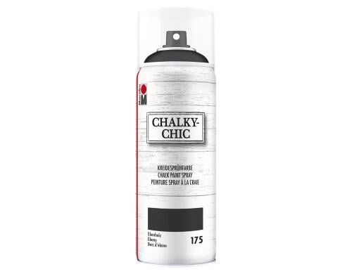 Marabu Kreidesprühfarbe Chalky-Chic 400ml, Ebenholz