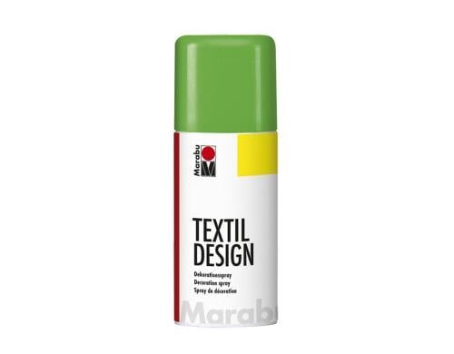 Marabu Dekorationsspray Textil Design 150 ml-Dose, Neongrün