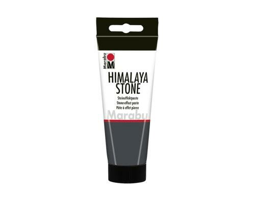 Marabu Steineffektpaste Himalaya Stone 100 ml, Graphit