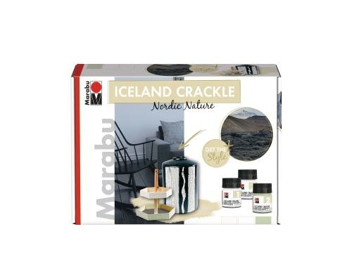 Marabu Krakelierfarbe Set Nordic Nature