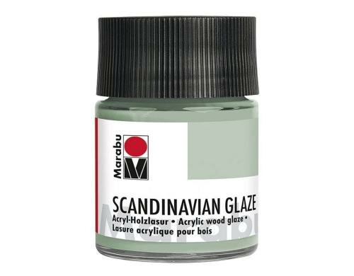 Marabu Acryl-Holzlasur Scandinavian Glaze 50 ml, Mistel