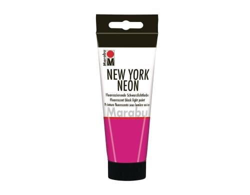 Marabu Schwarzlichtfarbe New York Neon 100 ml, pink
