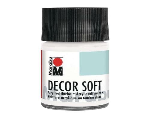 Marabu Acrylfarbe Decor Soft 50 ml, weiss