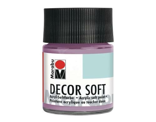 Marabu Acrylfarbe Decor Soft 50 ml, amethyst