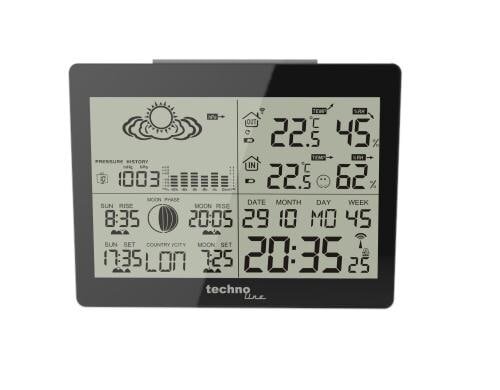 Technoline Wetterstation WS 6760 inkl. Aussensender TX70DTH