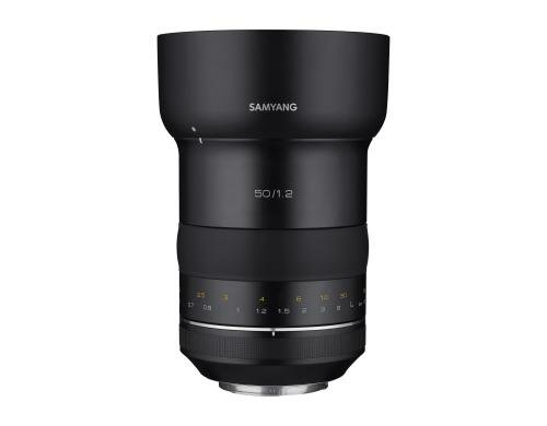 SamYang 50mm f / 1.2, Canon