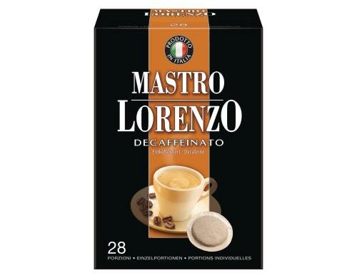 Mastro Lorenzo Kaffeepads Decaffeinato Packung à 28 Portionen
