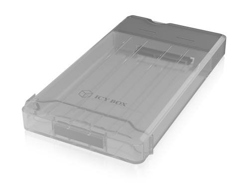 ICY BOX ext. 2.5 Gehäuse IB-235-C31 schwarz, USB 3.1 Type-C, für SATA HDD,9.5mm
