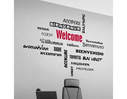 Crearreda Wandtattoo Welcome Deluxe M