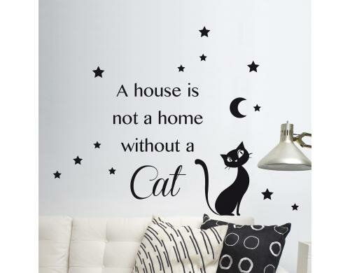 Crearreda Wandtattoo Cat Deluxe M