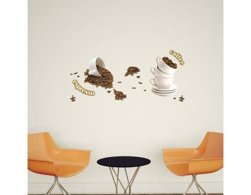 Crearreda Wandtattoo Coffee Sticker M