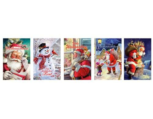 B&H Geschenkanhänger 5 Anhänger, Grösse 8x5.5cm