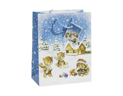 B&H Geschenktasche Teddy 1 Stück, Grösse 23x18x10cm