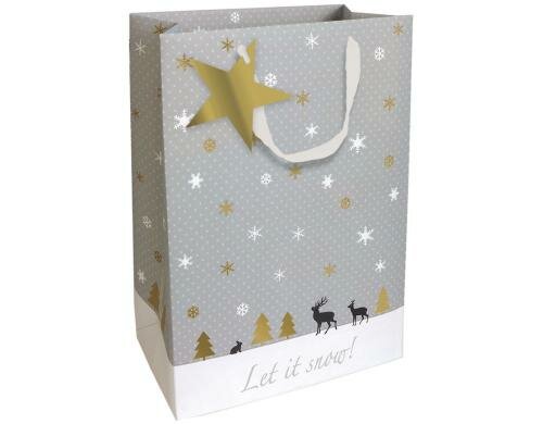 B&H Geschenktasche Waldzauber 1 Stück, Grösse 25x33x11cm