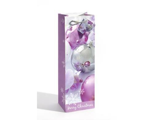 B&H Geschenktasche Floral Winter 1 Stück, Grösse 12x9x36cm