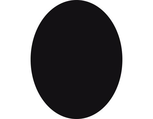 Securit Kreidetafel Silhouette Klett Oval inkl. 1 weisser Kreidestift, 29.8x37.7cm