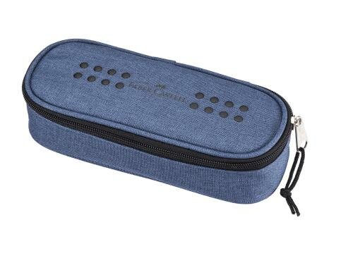 FABER-CASTELL Stifteetui Grip Melange blau
