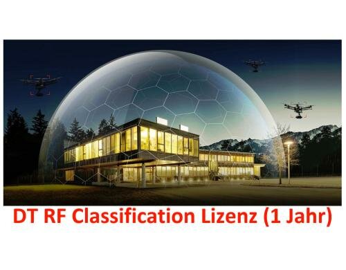 Dedrone RF-100-1YR-SW Lizenz 1 Jahr DT Software, DNA Updates, Support für RF100