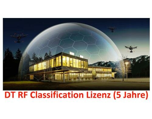 Dedrone RF-100-5YR-SW Lizenz 5 Jahre DT Software, DNA Updates, Support für RF100