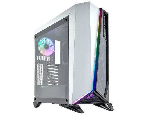 Corsair Midi Tower Spec-Omega RGB White 2x 3.5, 2x 2.5, 2x USB 3.0