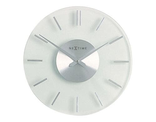 NexTime Wanduhr Stripe 2632 Durchmesser 31 cm