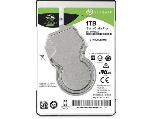 HD Seagate BarraCuda Pro 1TB 2.5 2.5, 128MB,  SATA 6GB/s, AcuTrac
