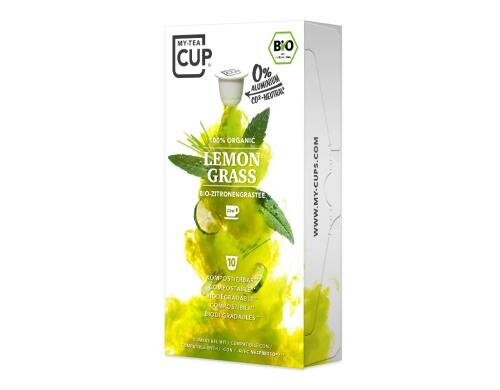 Tee LEMON GRASS - Nespresso kompatibel 10 Kapseln, für 180 - 200 ml optimiert