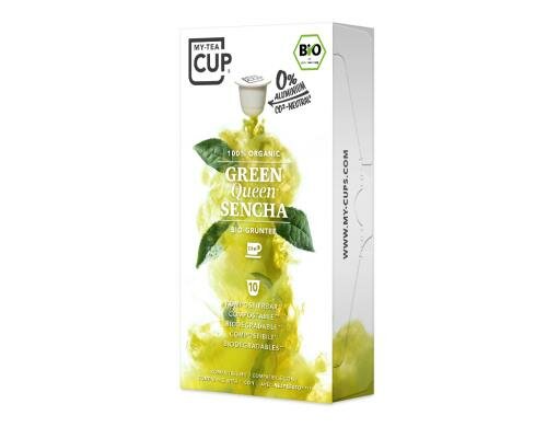 Tee GREEN SENCHA - Nespresso kompatibel 10 Kapseln, für 180 - 200 ml optimiert