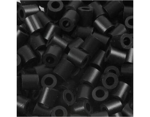Creativ Company Bügelperlen Nabbi Medium 1100 Stück, schwarz