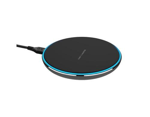 XQISIT Wireless Fast Charger 10W schwarz