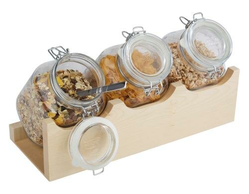 Paderno Müesli-Buffet Grösse 43x17x13.5cm, beige