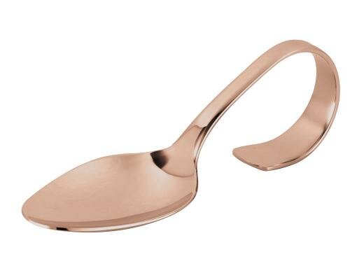 Paderno Fingerfood-Löffel kupfer 1 Stück, Grösse 12cm, Edelstahl