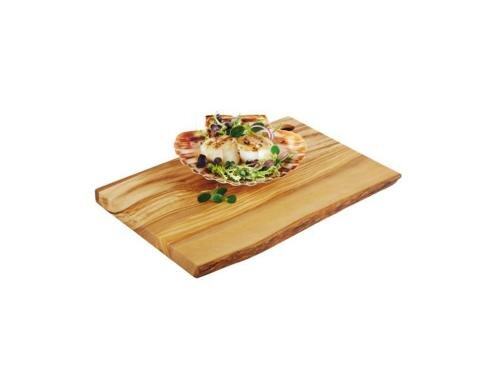 Paderno Servierplatte 25cm Grösse 25x17x1.5cm, Olivenholz