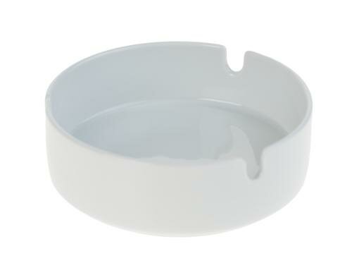 Paderno Aschenbecher Grösse 10cm, Porzellan, weiss
