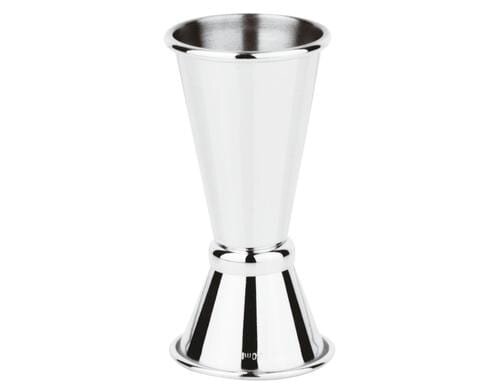 Paderno Cocktail-Doppelmass 40/20ml, Grösse D 4.3, H 9.1 cm