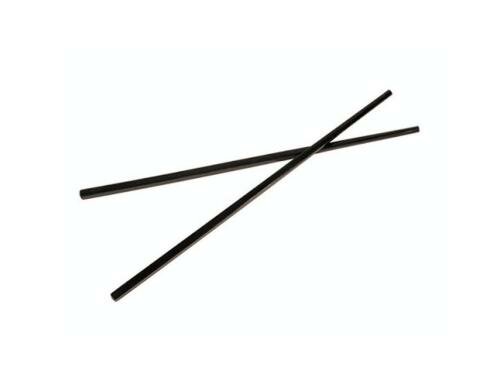 Paderno Essstäbchen Länge 27cm, 10 Paar, Melamin, schwarz