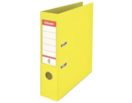 Esselte ColourICE Ordner PP A4 75cm gelb, breit