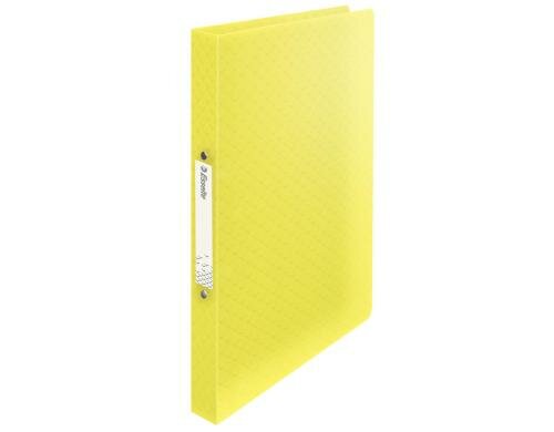 Esselte ColourICE Ringbuch A4 2 Ring gelb