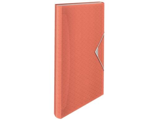 Esselte ColourICE Projektmappe A4 6 Fächer apricot