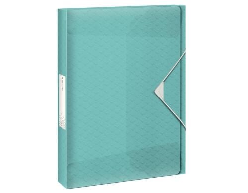 Esselte ColourICE Gummibandmappe A4 25mm blau