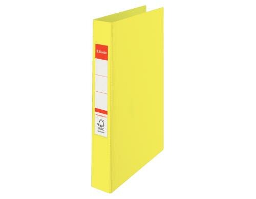 Esselte ColourICE Ringbuch PP A4 25cm gelb, 2 Ring