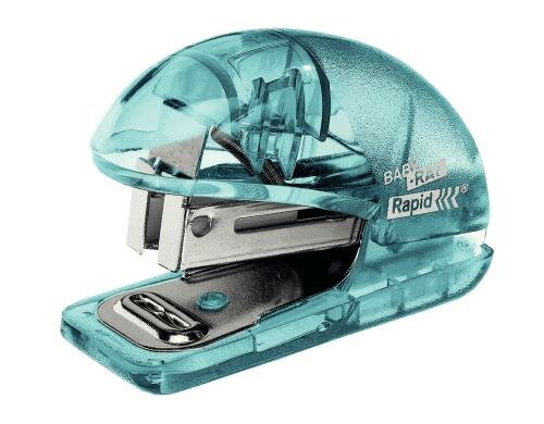 Esselte ColourICE Miniheftgerät blau, 10 Blatt, inkl. Heftklammer