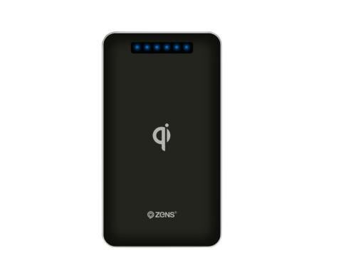 Zens Wireless Powerbank Charger 4500mAh schwarz