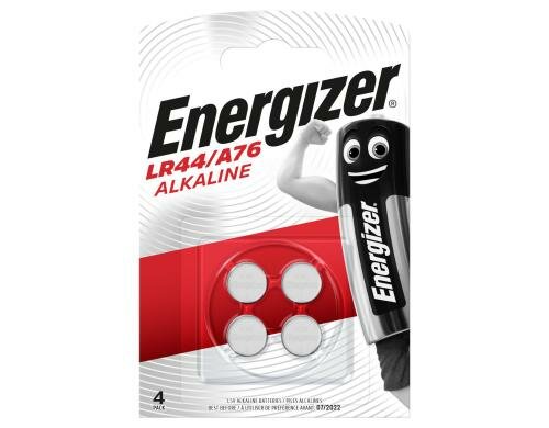 ENERGIZER Knopfzelle A76 4 Stück Alkaline