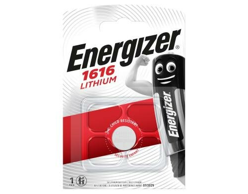 ENERGIZER Knopfzelle CR 1616 1 Stück Alkaline