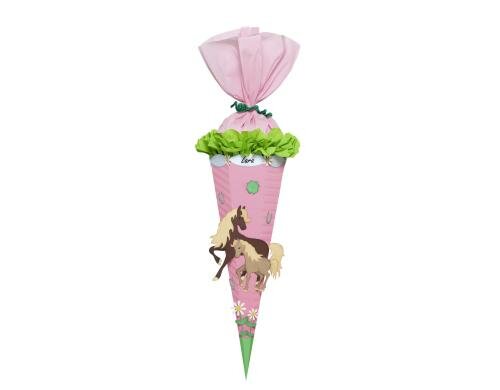 Ursus Schultüte Bastelset Pferde 68 x 20 cm