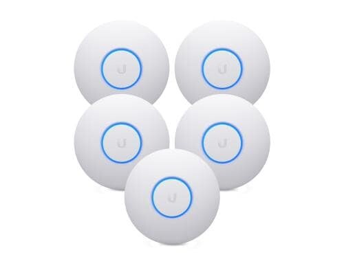Ubiquiti UAP-NANOHD-5,Unifi Decken AP,5-Set ohne Injector,1733Mbps 5Ghz, 300Mbps 2.4Ghz