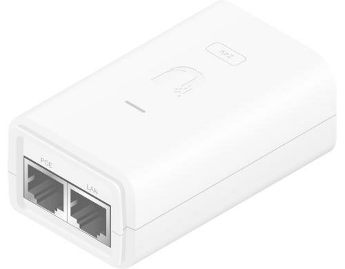 Ubiquiti Passive PoE Injector:24V, 7W, 0.3A für 24V PoE GE Endgeräte, mit CH-Kabel